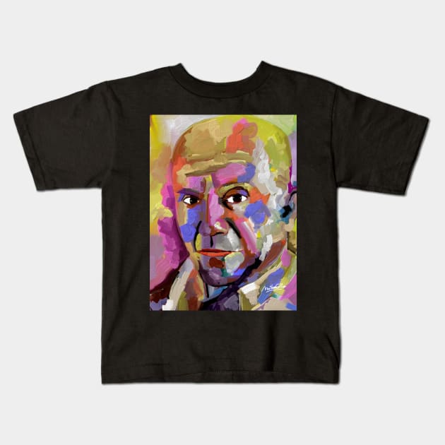 picasso Kids T-Shirt by mailsoncello